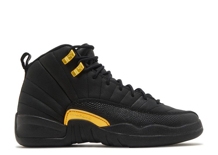 Air Jordan 12 Retro GS Black Taxi - Air Jordan Sneaker, Detailansicht 3