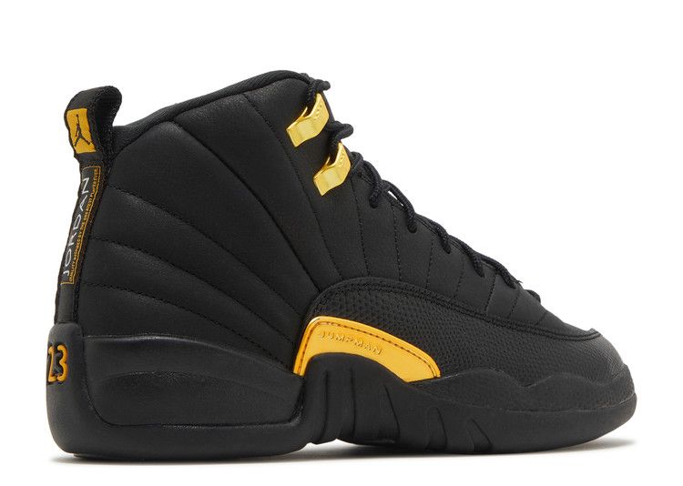 Air Jordan 12 Retro GS Black Taxi - Air Jordan Sneaker, Detailansicht 5