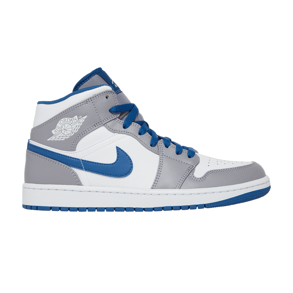 Air Jordan 1 Mid True Blue - Air Jordan Sneaker