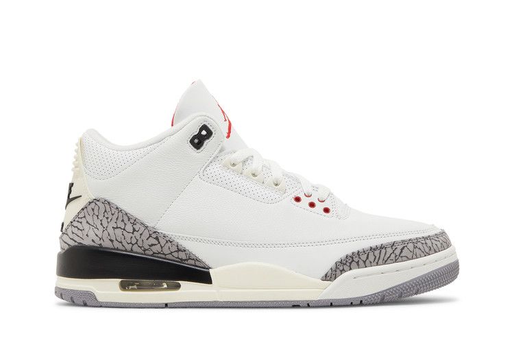Air Jordan 3 Retro White Cement Reimagined (2023) - Air Jordan Sneaker, Detailansicht 2