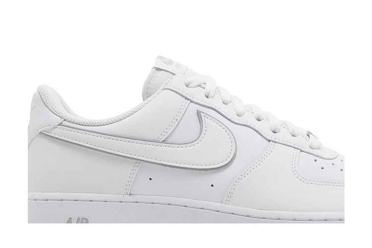 Nike Air Force 1 '07 Low White Wolf Grey Sole - Nike Sneaker, Detailansicht 3