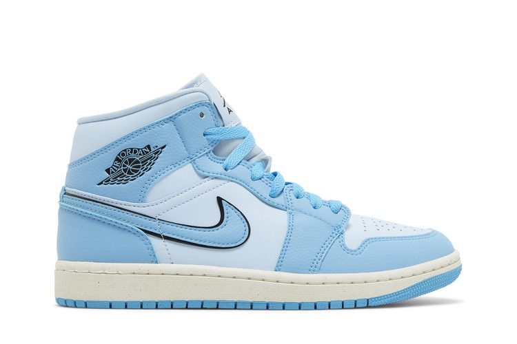Air Jordan 1 Mid SE Ice Blue - Air Jordan Sneaker