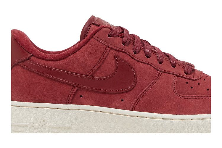 Nike Air Force 1 Low '07 PRM Team Red Sail - Nike Sneaker, Detailansicht 3