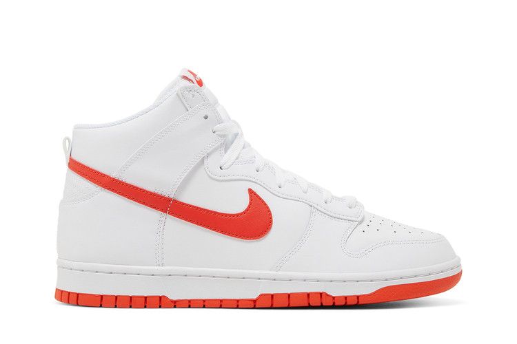 Nike Dunk High White Picante Red - Nike Sneaker, Detailansicht 3