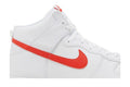 Nike Dunk High White Picante Red - Nike Sneaker, Detailansicht 4
