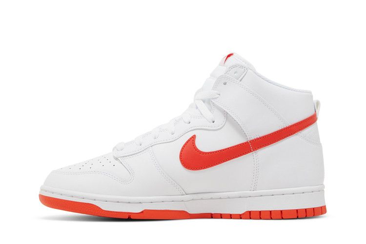 Nike Dunk High White Picante Red - Nike Sneaker, Detailansicht 5