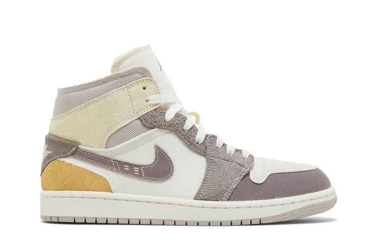 Air Jordan 1 Mid SE Craft Taupe Haze - Air Jordan Sneaker, Detailansicht 2