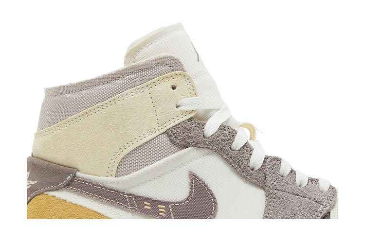 Air Jordan 1 Mid SE Craft Taupe Haze - Air Jordan Sneaker, Detailansicht 3
