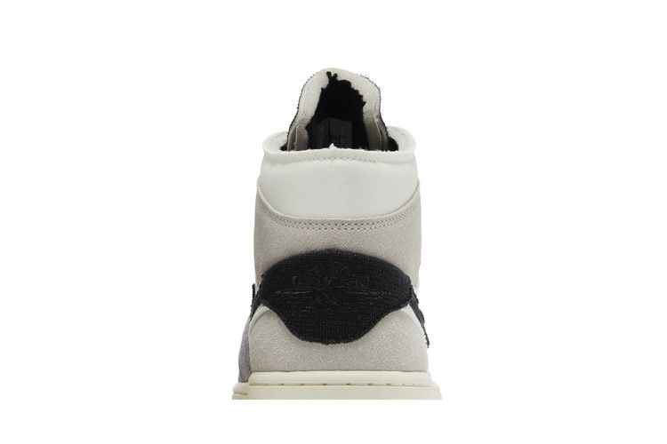 Air Jordan 1 Mid SE Craft White Cement Grey Black - Air Jordan Sneaker, Detailansicht 8
