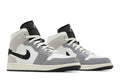 Air Jordan 1 Mid SE Craft White Cement Grey Black - Air Jordan Sneaker, Detailansicht 9