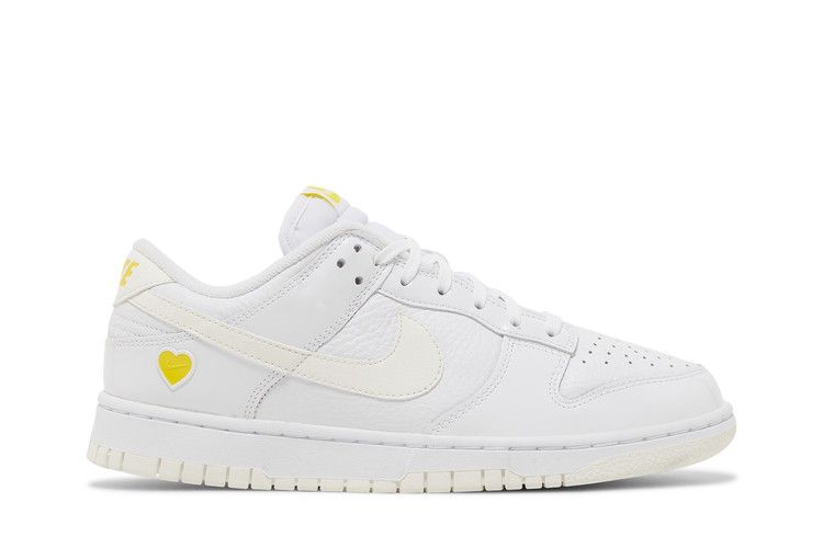 Nike Dunk Low Corazón amarillo para el día de San Valentín