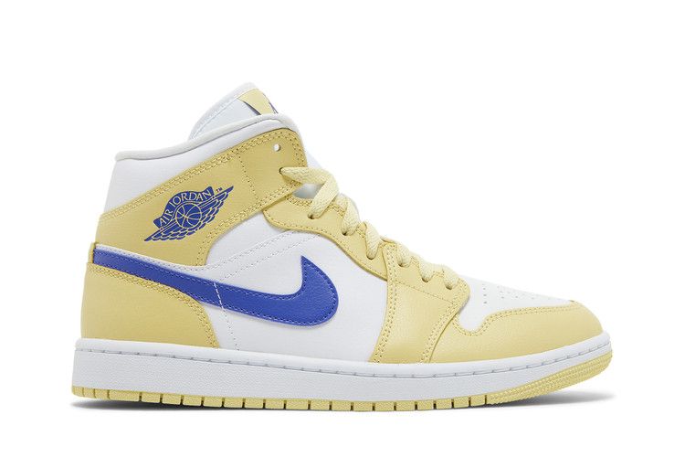 Air Jordan 1 Mid Lemon Wash Lapis - Air Jordan Sneaker