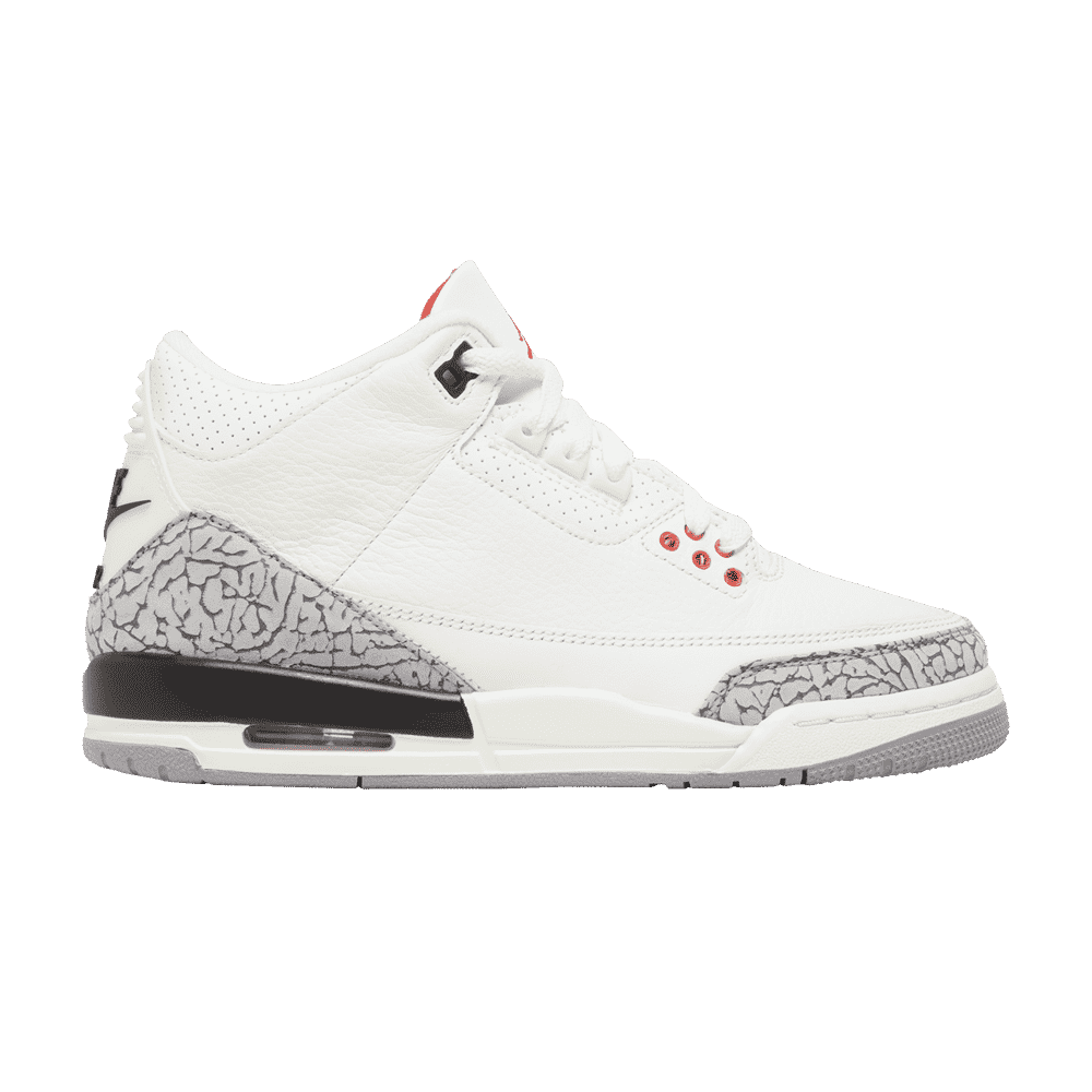Air Jordan 3 Retro GS White Cement Reimagined
