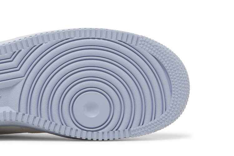 Nike Air Force 1 Low '07 LV8 EMB Summit White Blue Whisper - Nike Sneaker, Detailansicht 6