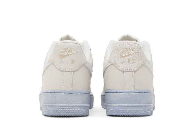 Nike Air Force 1 Low '07 LV8 EMB Summit White Blue Whisper - Nike Sneaker, Detailansicht 7