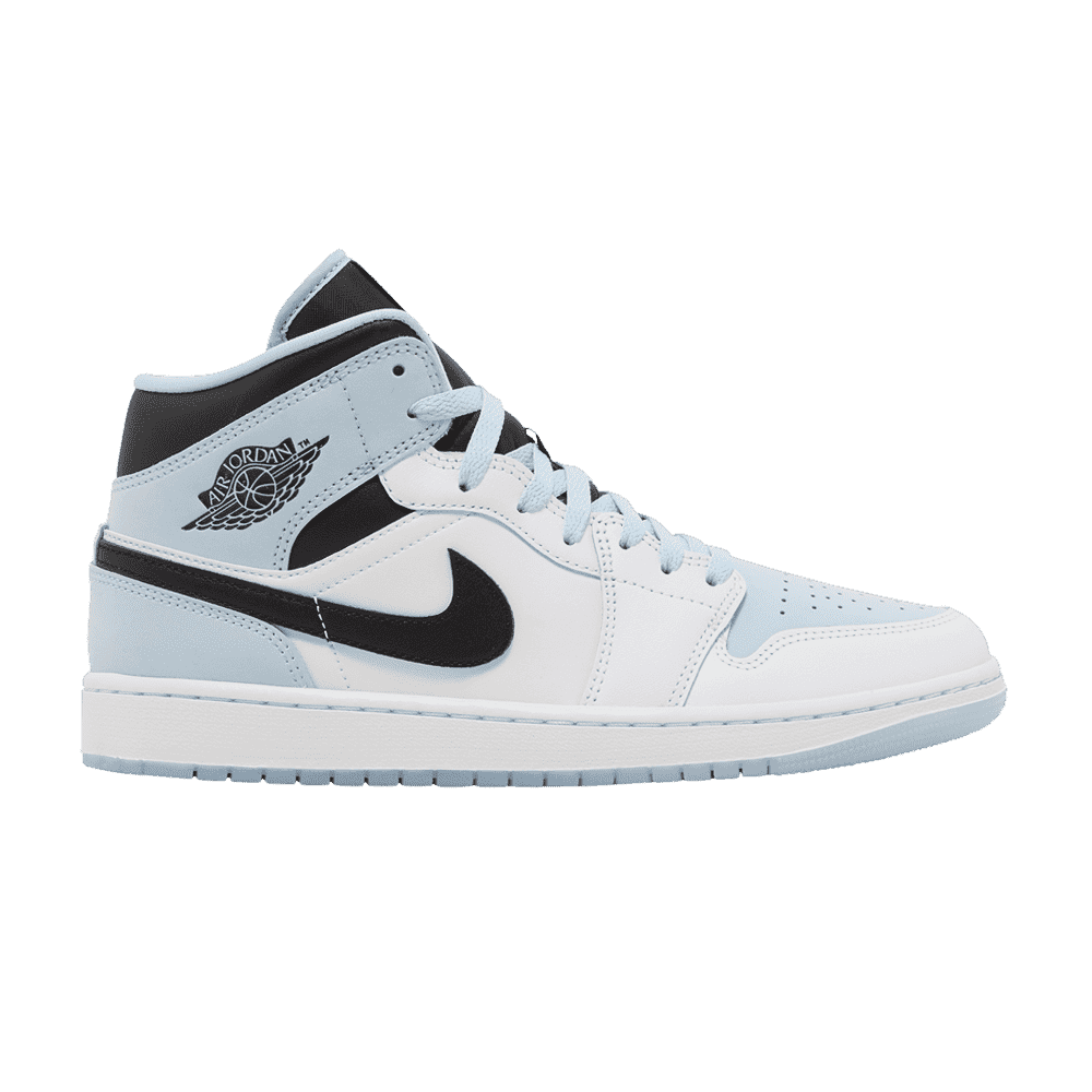 Air Jordan 1 Mid SE Ledová modrá Černá