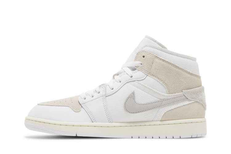 Air Jordan 1 Mid SE Craft Tech Grey - Air Jordan Sneaker, Detailansicht 4