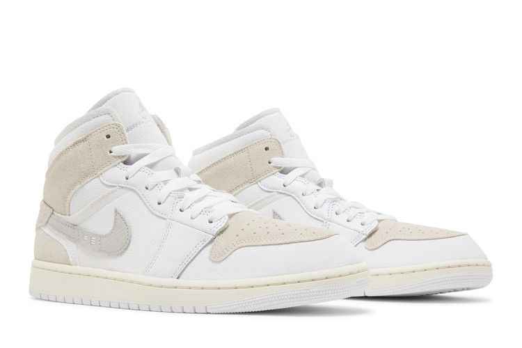 Air Jordan 1 Mid SE Craft Tech Grey - Air Jordan Sneaker, Detailansicht 9