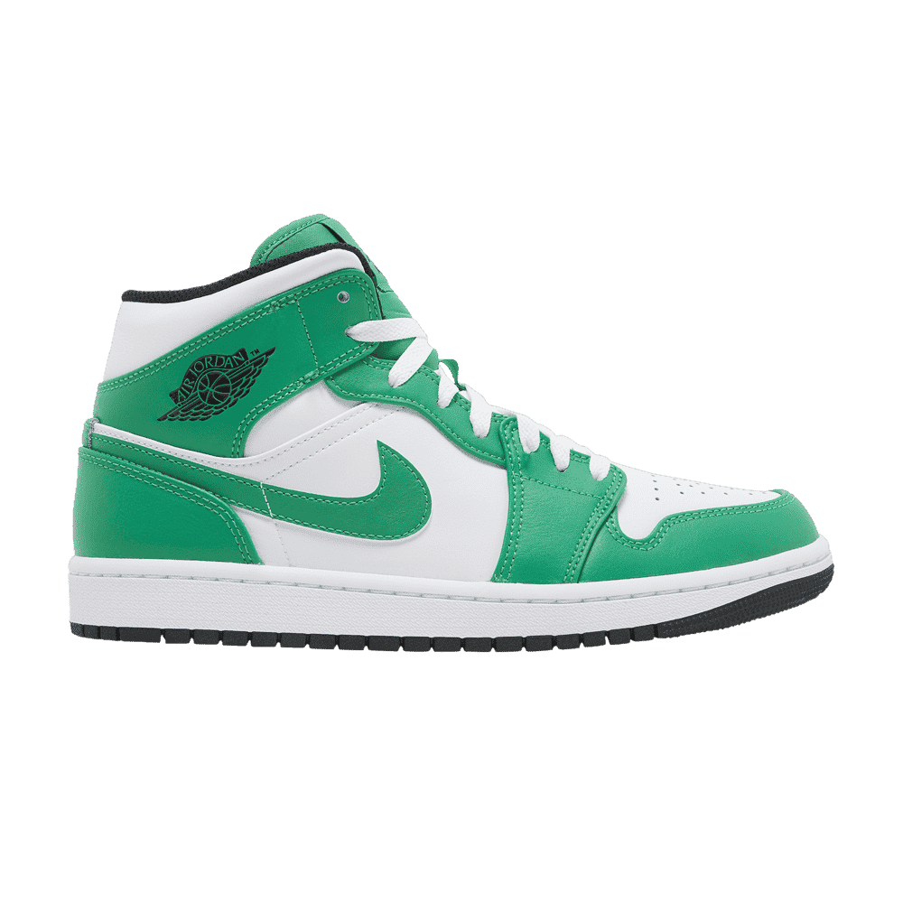 Air Jordan 1 Mid Lucky Green