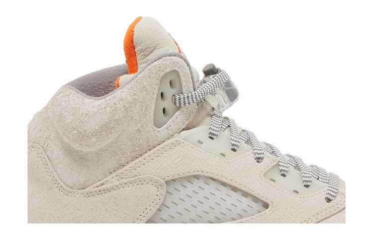 Air Jordan 5 Retro SE Craft Light Orewood Brown (GS) - Air Jordan Sneaker, Detailansicht 3