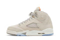 Air Jordan 5 Retro SE Craft Light Orewood Brown (GS) - Air Jordan Sneaker, Detailansicht 4