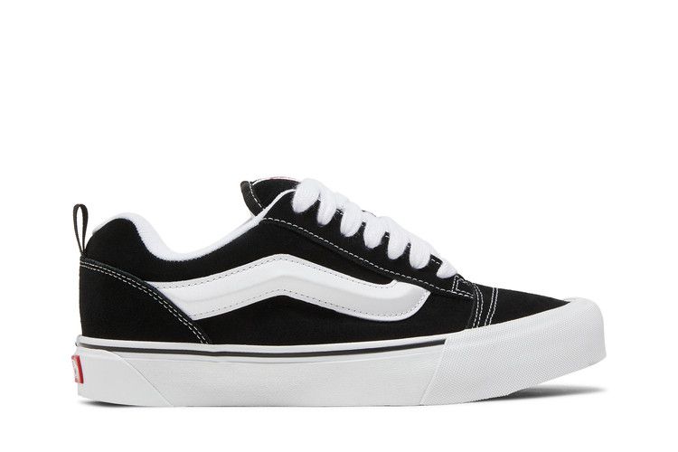 Vans Knu-Skool Black White - Vans Sneaker