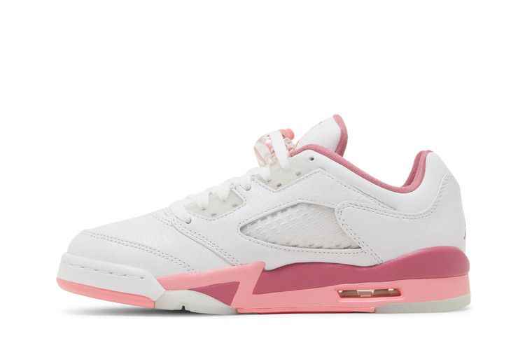 Air Jordan 5 Retro Low Crafted For Her Desert Berry (GS) - Air Jordan Sneaker, Detailansicht 4