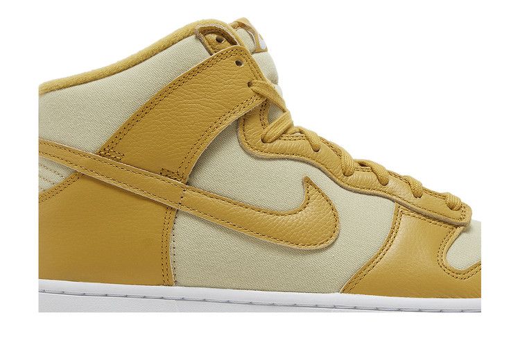 Nike Dunk High Wheat Gold - Nike Sneaker, Detailansicht 4