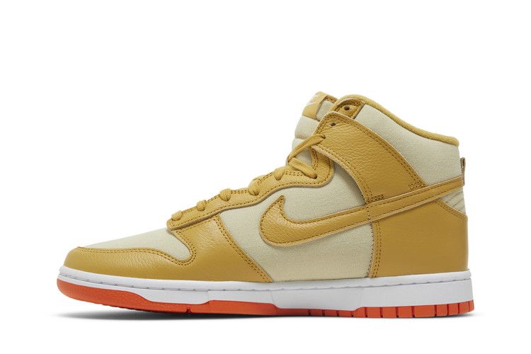 Nike Dunk High Wheat Gold - Nike Sneaker, Detailansicht 5