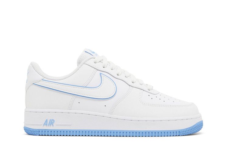 Nike Air Force 1 '07 Low White University Blue Sole