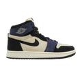 Wmns Air Jordan 1 High Zoom Comfort 2 Blackened Blue - Air Jordan Sneaker