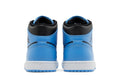 Air Jordan 1 Mid University Blue Black - Air Jordan Sneaker, Detailansicht 7