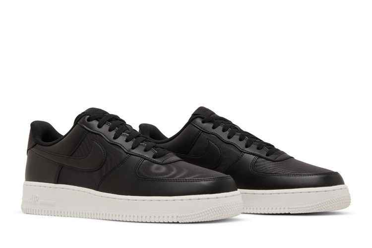 Nike Air Force 1 Low Nylon Black White - Nike Sneaker, Detailansicht 9