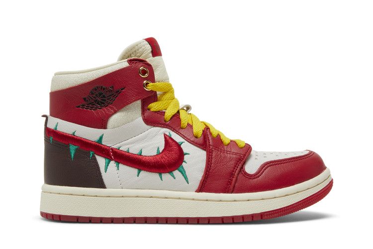 Teyana Taylor x Wmns Air Jordan 1 High Zoom Comfort 2 A Rose From Harlem - Air Jordan Sneaker, Detailansicht 3