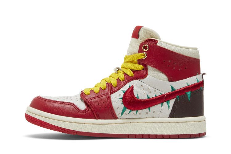 Teyana Taylor x Wmns Air Jordan 1 High Zoom Comfort 2 A Rose From Harlem - Air Jordan Sneaker, Detailansicht 5