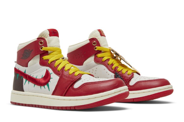 Teyana Taylor x Wmns Air Jordan 1 High Zoom Comfort 2 A Rose From Harlem - Air Jordan Sneaker, Detailansicht 10