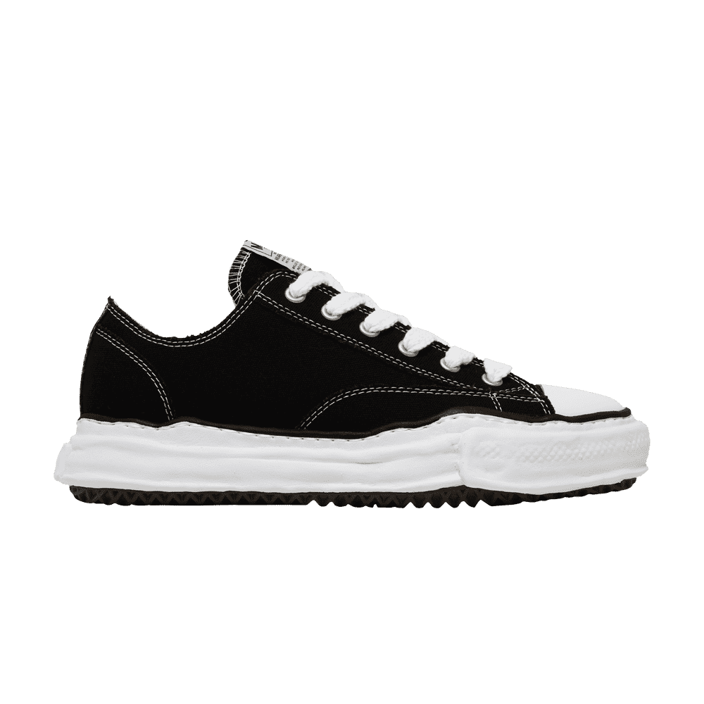 Maison Mihara Yasuhiro Peterson OG Sole Canvas Low Black - Maison Mihara Yasuhiro Sneaker