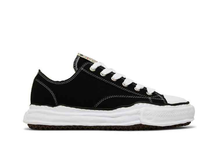 Maison Mihara Yasuhiro Peterson OG Sole Canvas Low Black - Maison Mihara Yasuhiro Sneaker