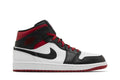 Air Jordan 1 Mid Gym Red Black Toe - Air Jordan Sneaker, Detailansicht 2