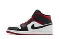 Air Jordan 1 Mid Gym Red Black Toe - Air Jordan Sneaker, Detailansicht 4