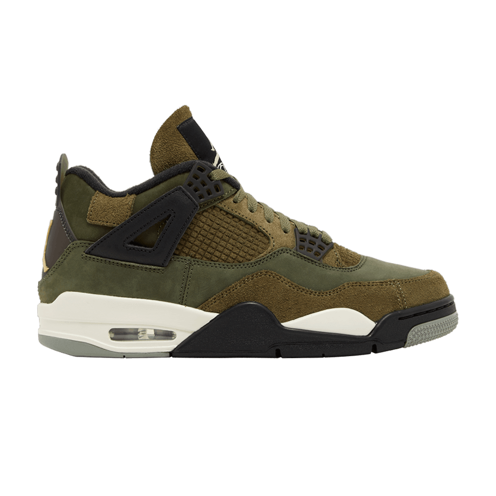 Air Jordan 4 Craft Medium Olive - Air Jordan Sneaker