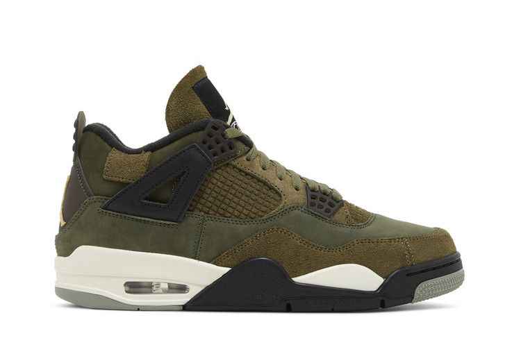 Air Jordan 4 Craft Medium Olive - Air Jordan Sneaker, Detailansicht 2