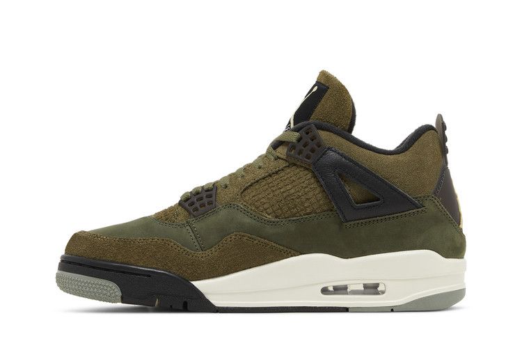 Air Jordan 4 Craft Medium Olive - Air Jordan Sneaker, Detailansicht 4