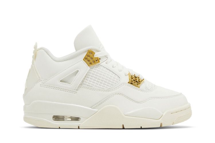 Air Jordan 4 Metallic Gold