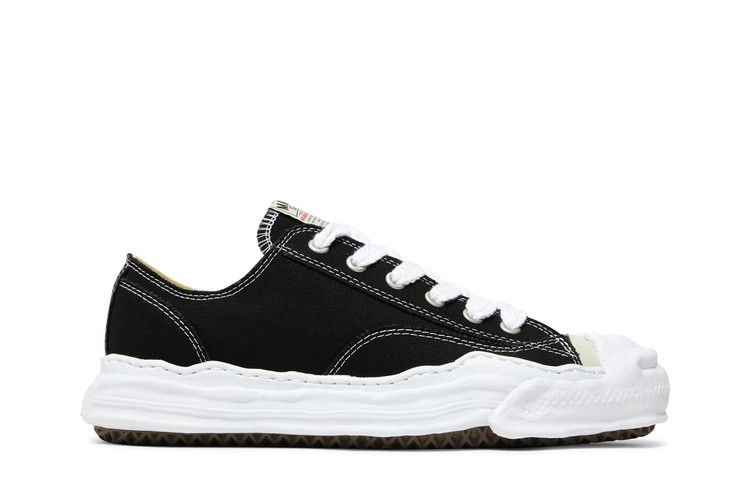 Maison Mihara Yasuhiro Hank OG Sole Canvas Low Black White - Maison Mihara Yasuhiro Sneaker