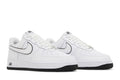 Nike Air Force 1 '07 Low White Black Outline Swoosh - Nike Sneaker, Detailansicht 9