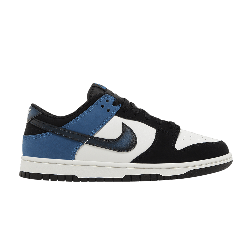 Nike Dunk Low Airbrush - Industrial Blue - Nike Sneaker, Detailansicht 2