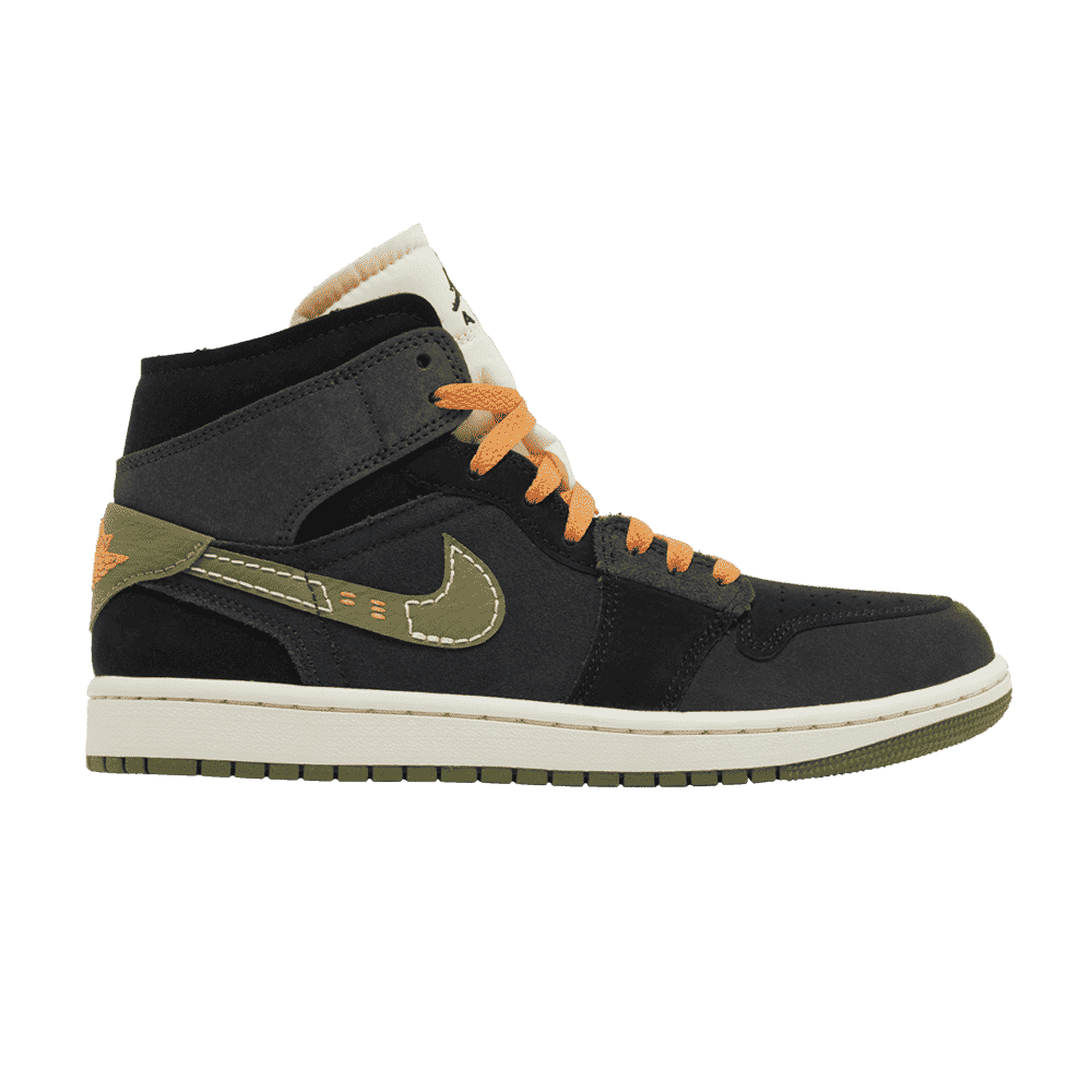 Air Jordan 1 Mid SE Craft Anthracite Light Olive