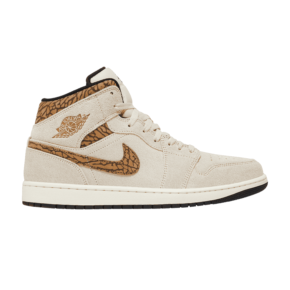 Air Jordan 1 Mid SE Kahverengi Fil