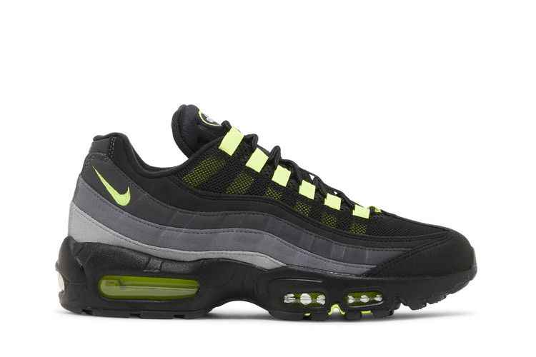 Nike Air Max 95 Black Neon - Nike Sneaker, Detailansicht 2